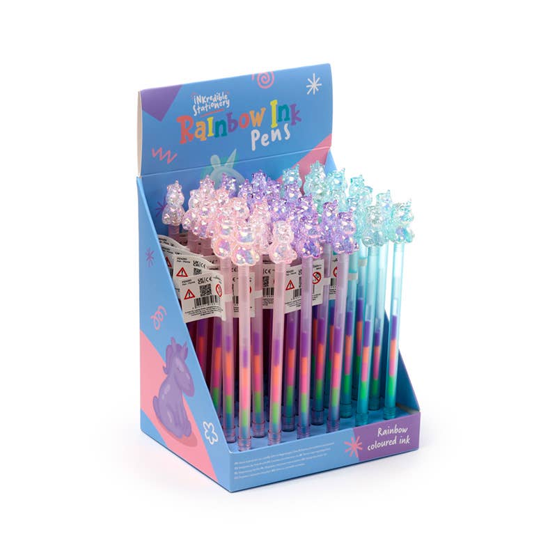 Puckator EU – wholesale Pennor – Enhörning Regenbågsbläck Penna0