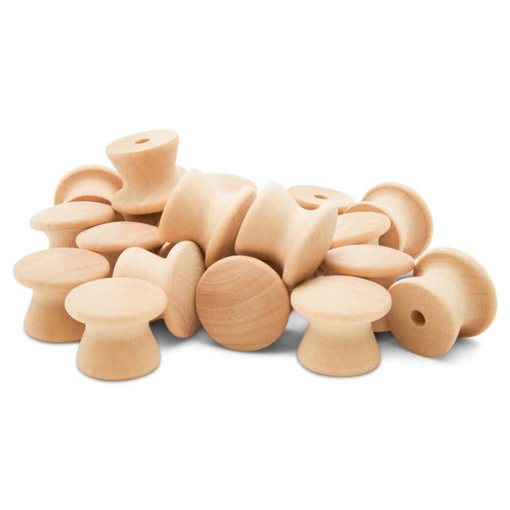 Woodpeckers Crafts - Wholesale DIY Craft Kit - Wooden End Grain Knobs2