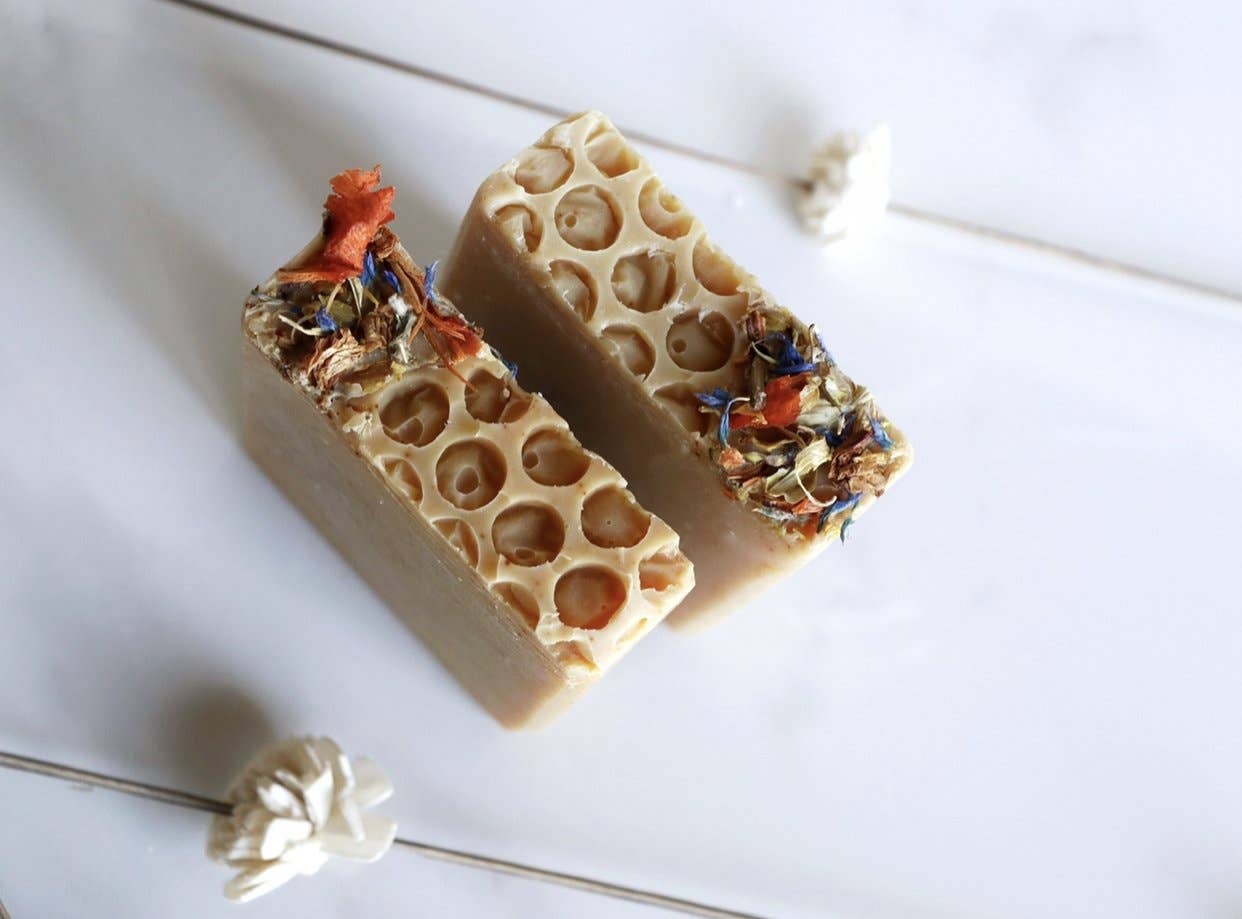 Sudsy Soap Works LLC - Wholesale Bar Soap - Honey Blossom Natural Artisan Soap Bar2