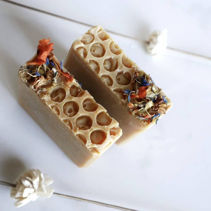Sudsy Soap Works LLC - Wholesale Bar Soap - Honey Blossom Natural Artisan Soap Bar2