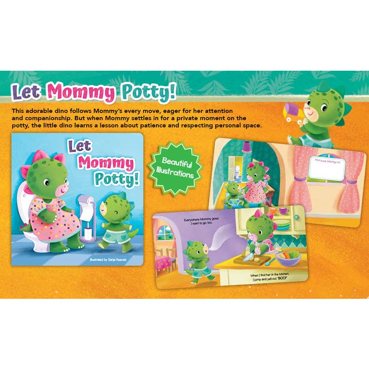 Little Hippo Books - Wholesale Baby & Toddler Book (0-2) - Let Mommy Potty!6