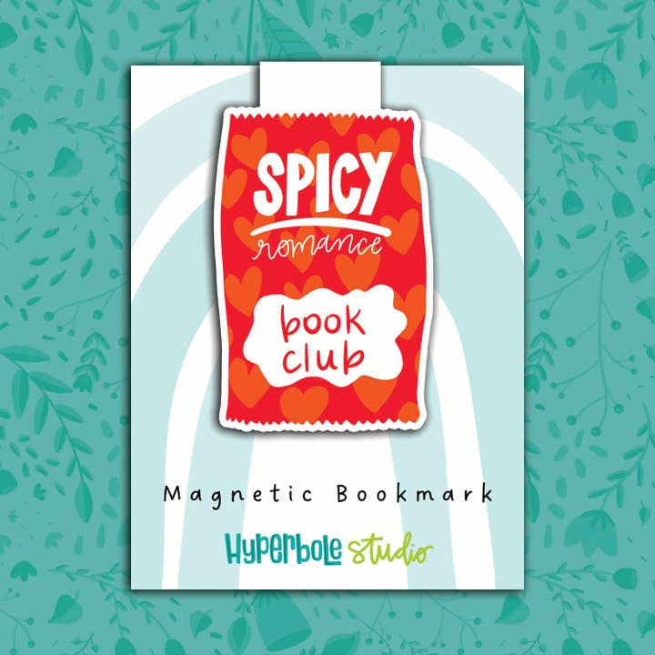 Spicy Romance Magnetic Bookmark for wholesale by Hyperbole Studio