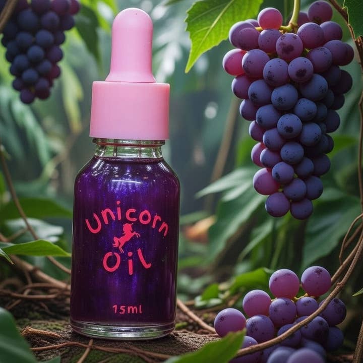 Huile à cuticules au raisin amazonien 15 ml pour la vente par Unicorn Lab