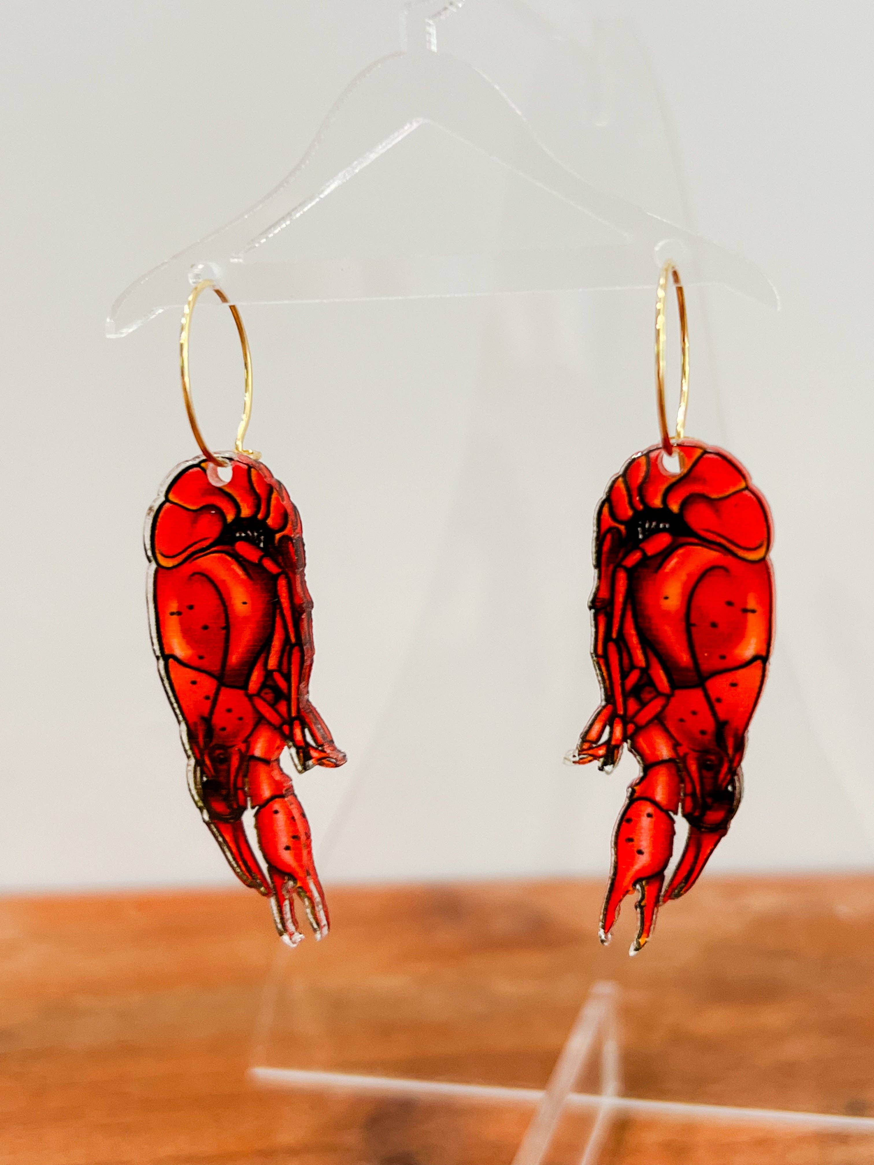 Aaron Grey Co - Wholesale Dangle Earrings - Boiled Crawfish Studs & Dangles0