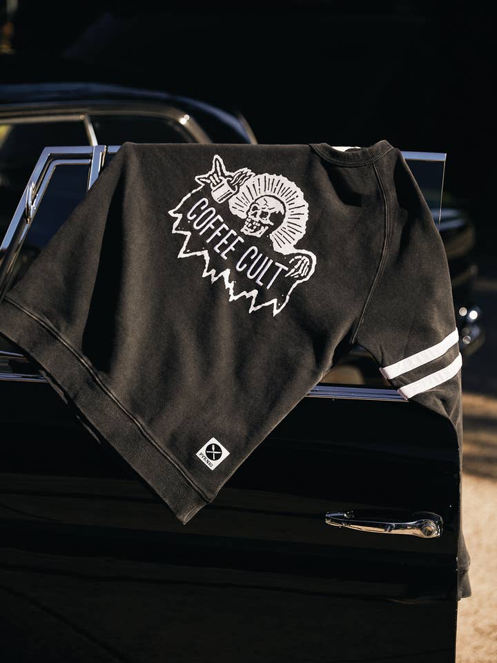 Pyknic - Wholesale Graphic Sweatshirt - Unisex - Coffee Cult Crewneck Sweatshirt7