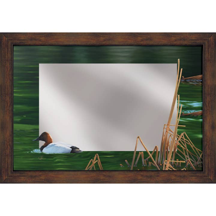 A Beautiful Day - 16" x 24" Mirror Framed Barnwood for wholesale by Art Brand Studios