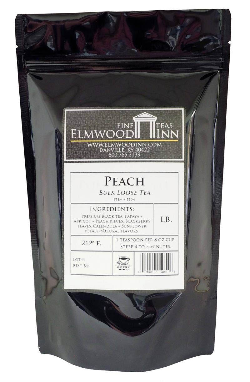 Elmwood Inn Fine Teas - Wholesale Loose Tea - Peach Black Tea4