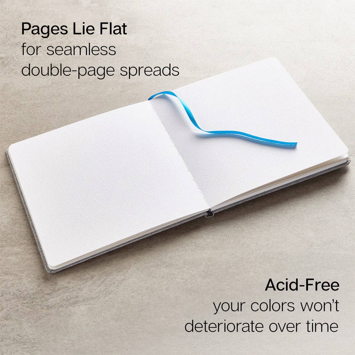 KINGART - Vente Carnets de croquis - Carnet de croquis en papier aquarelle à couverture rigide - 8,5” x 8,5” - 24 pages1