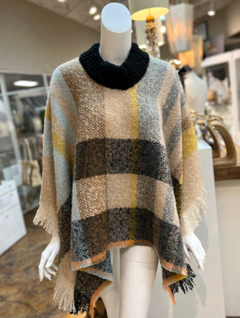 Pretty Persuasions - Wholesale Poncho - Women's - CP23115 Dancing Sky Poncho2