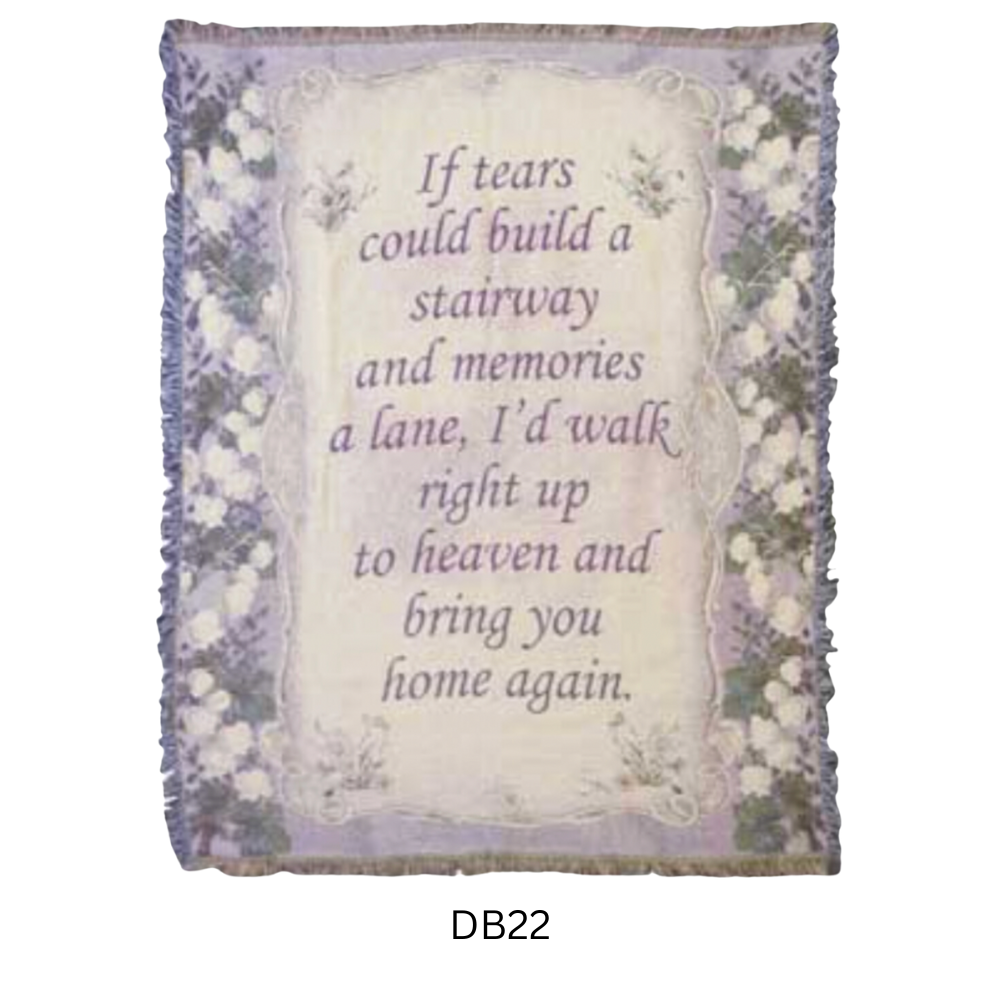 Thompson Wholesale - Wholesale Throw Blanket - Sympathy Throws5