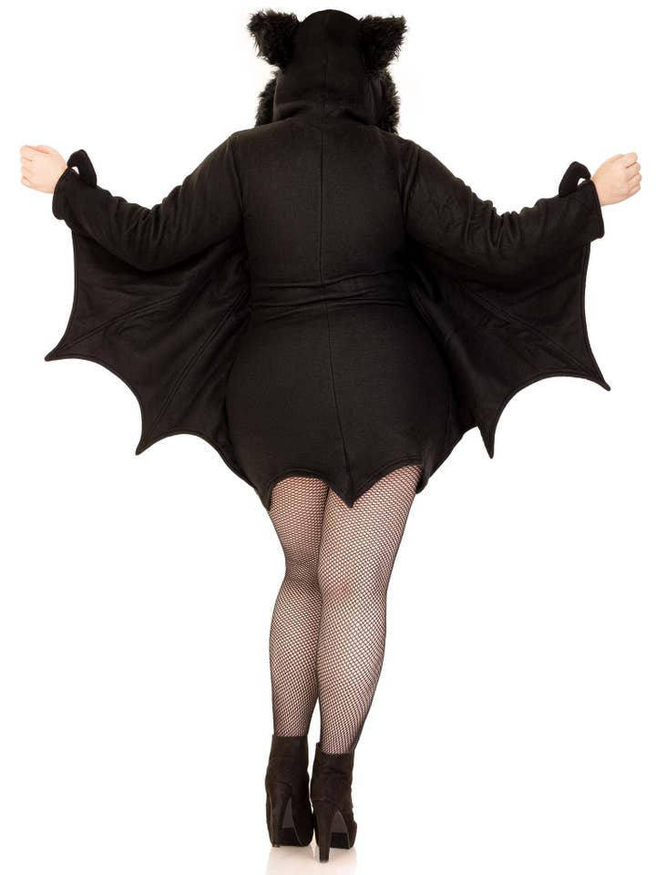 Black Plus Cozy Bat Costume for wholesale on Faire