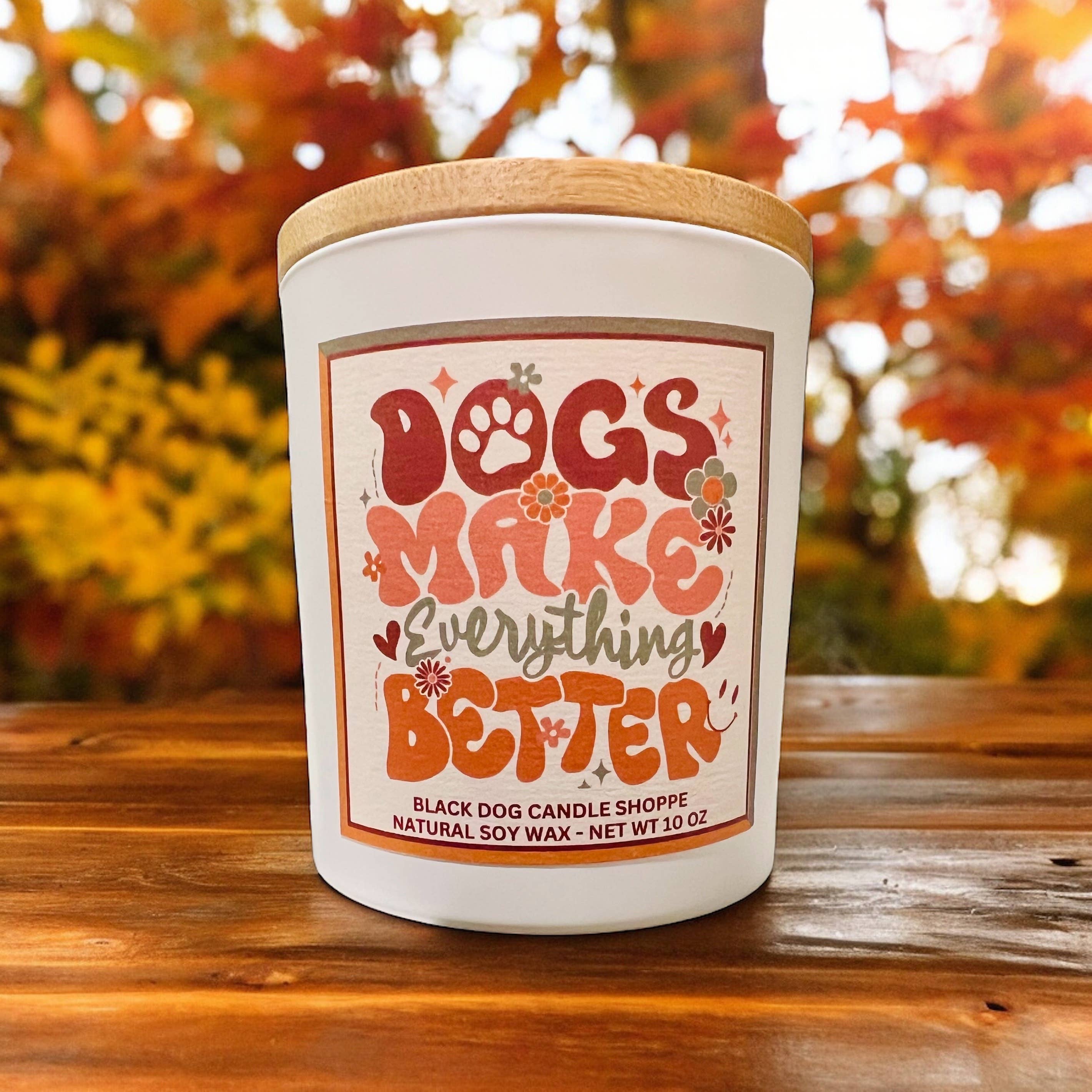 The Black Dog Candle Shoppe - Vendita all'ingrosso Candela in vasetto - Candela Dogs Make Everything Better2