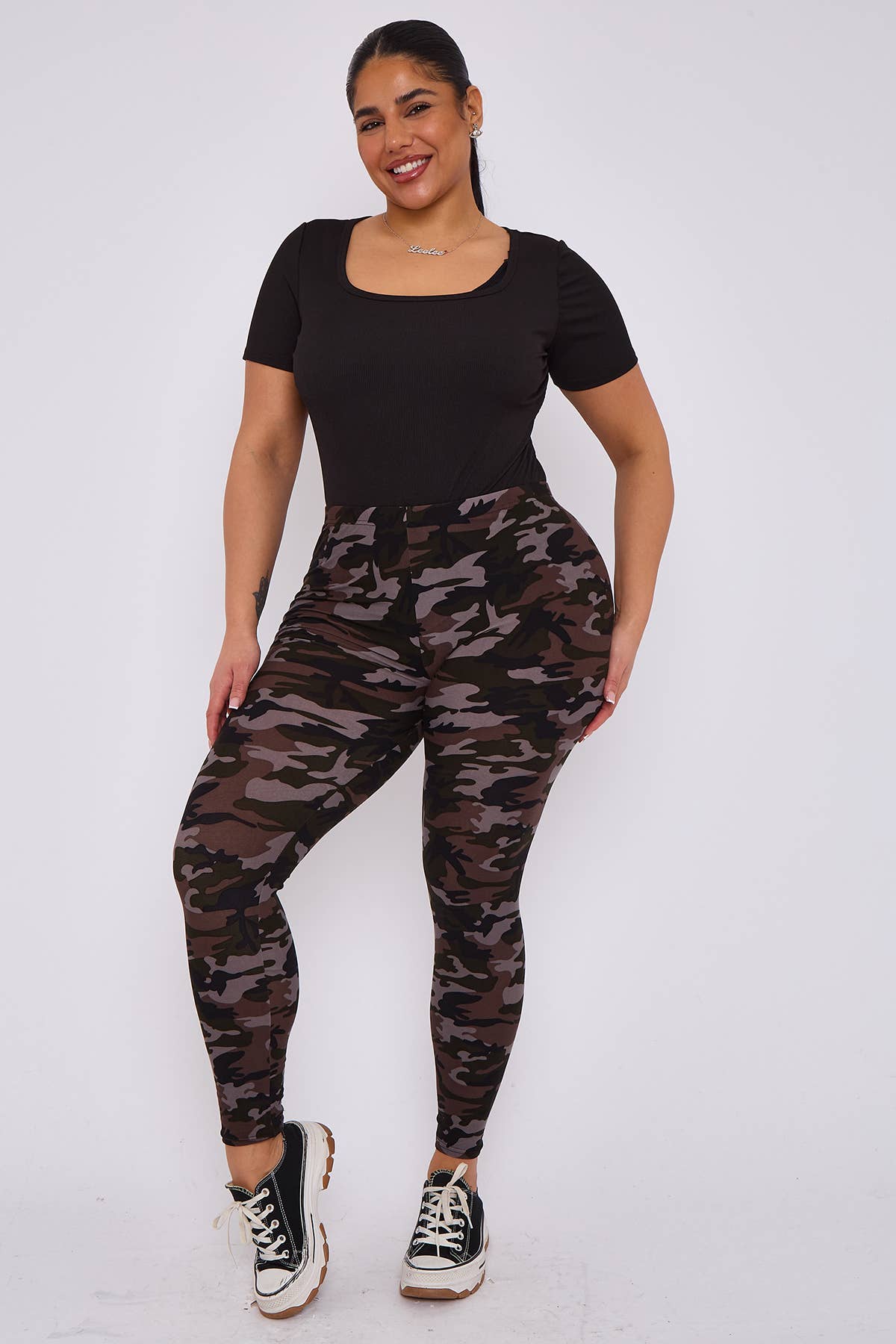 Superbia – wholesale Fashion leggings – Women's – Superbia Super Soft Leggings High Waist (Large Size 14-22)86