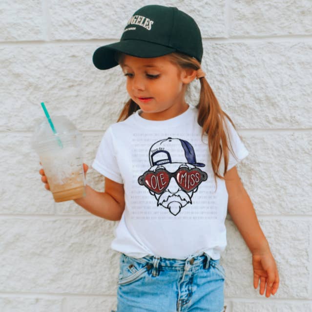 T-shirt Mississippi Rebels Mascot Comfort Colors pour enfant Ole Miss pour la vente par BB Subs and Screens