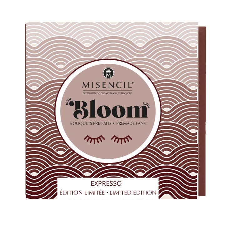 misencil - Wholesale False/Fake Eyelashes - Bloom Brown Espresso - Pre-made Bouquets - Ultra Limited Edition0