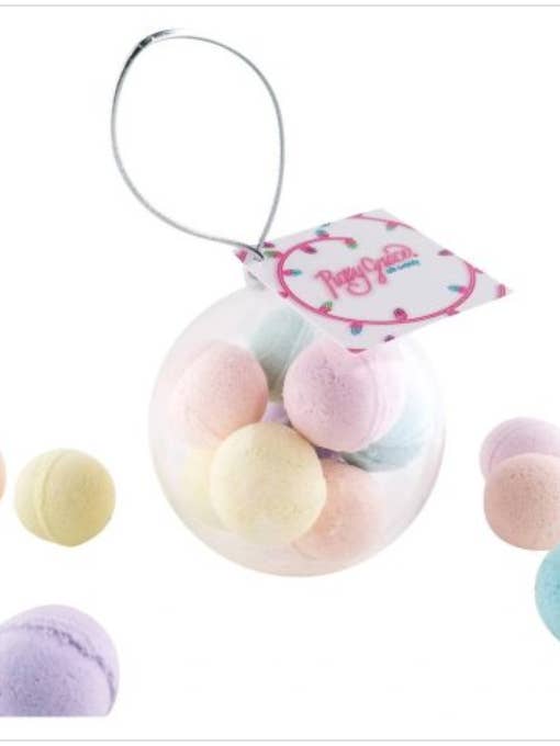 Christmas Ornament with Natural Mini Bath Bombs, Holiday Kid for wholesale by Roxy Grace