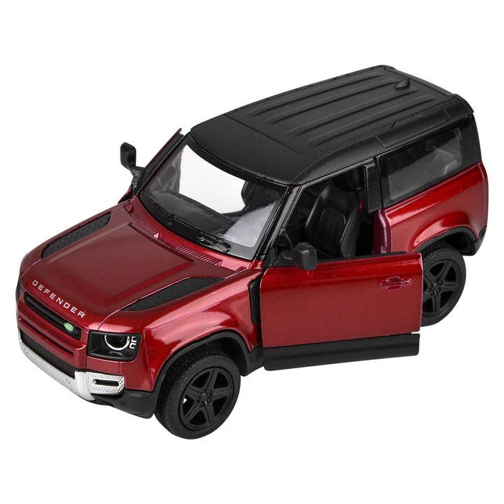 The Toy Network - Wholesale Toy Car/Truck - Kids - 5" Diecast Pull Back Land Rover Defender 904