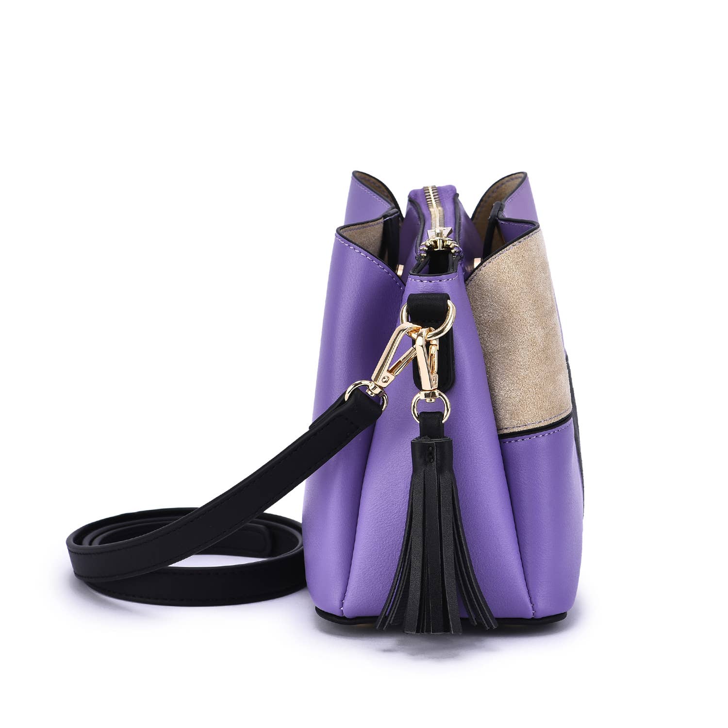 Mellow World - Vente Sac à bandoulière – femme - Sac à bandoulière Salmi à 3 compartiments3