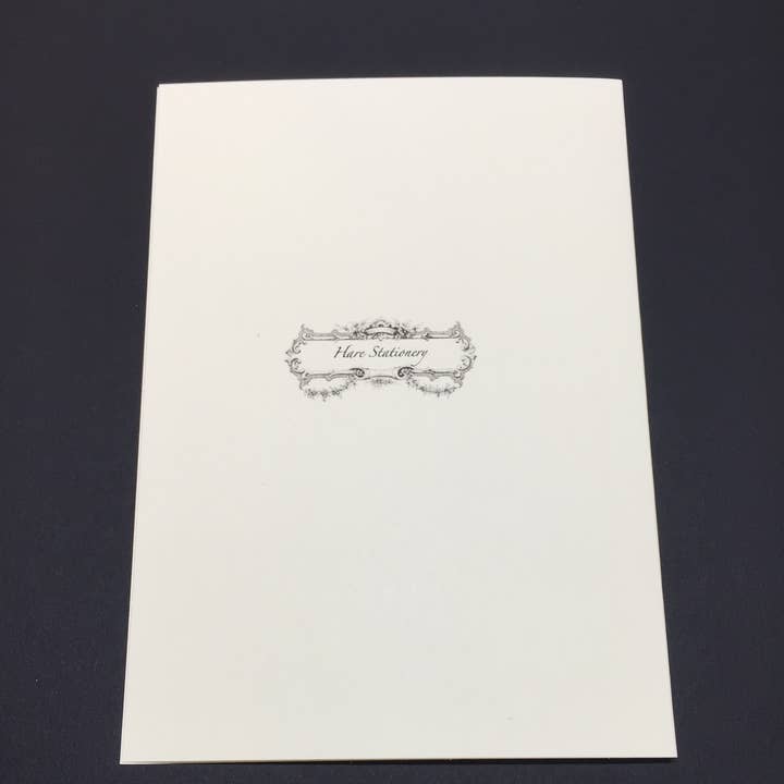 Carte Hare Just a Note pour la vente par So Fun Designs