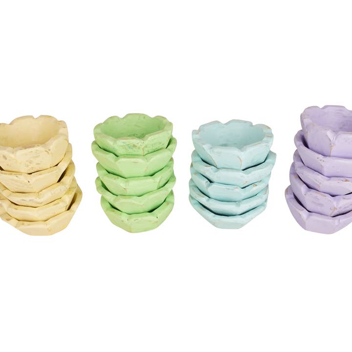 My Amigos Imports – Großhandel Kerzenhalter – Stubby™ Mini-Blumenkerze, bereit für den Frühling, 6 Farben16