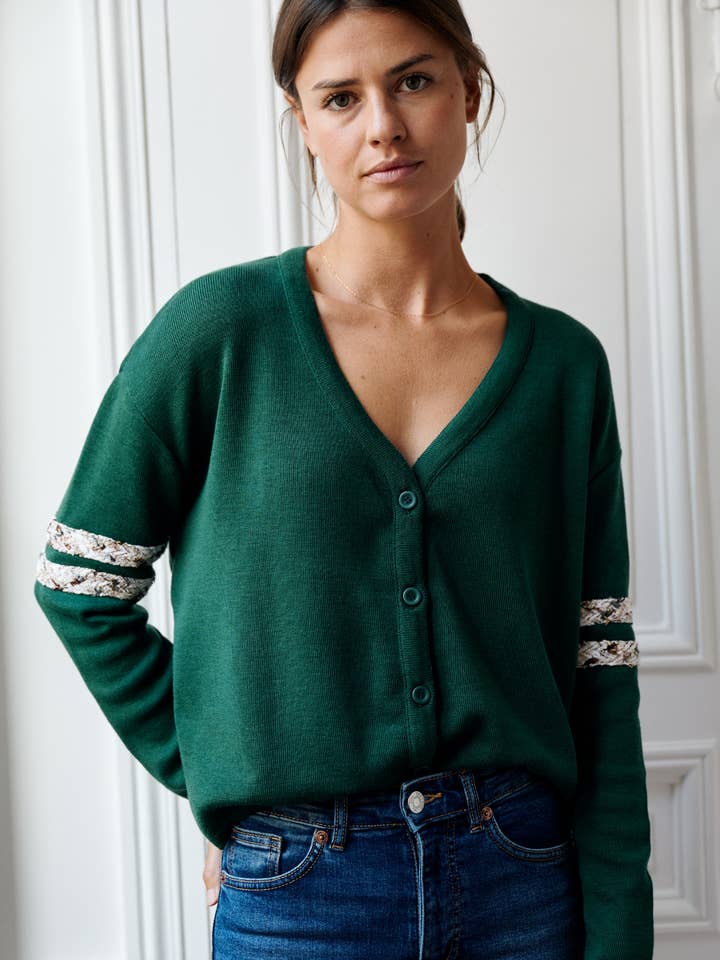 GRØN COUTURE VEST for engroshandel hos Et Paris