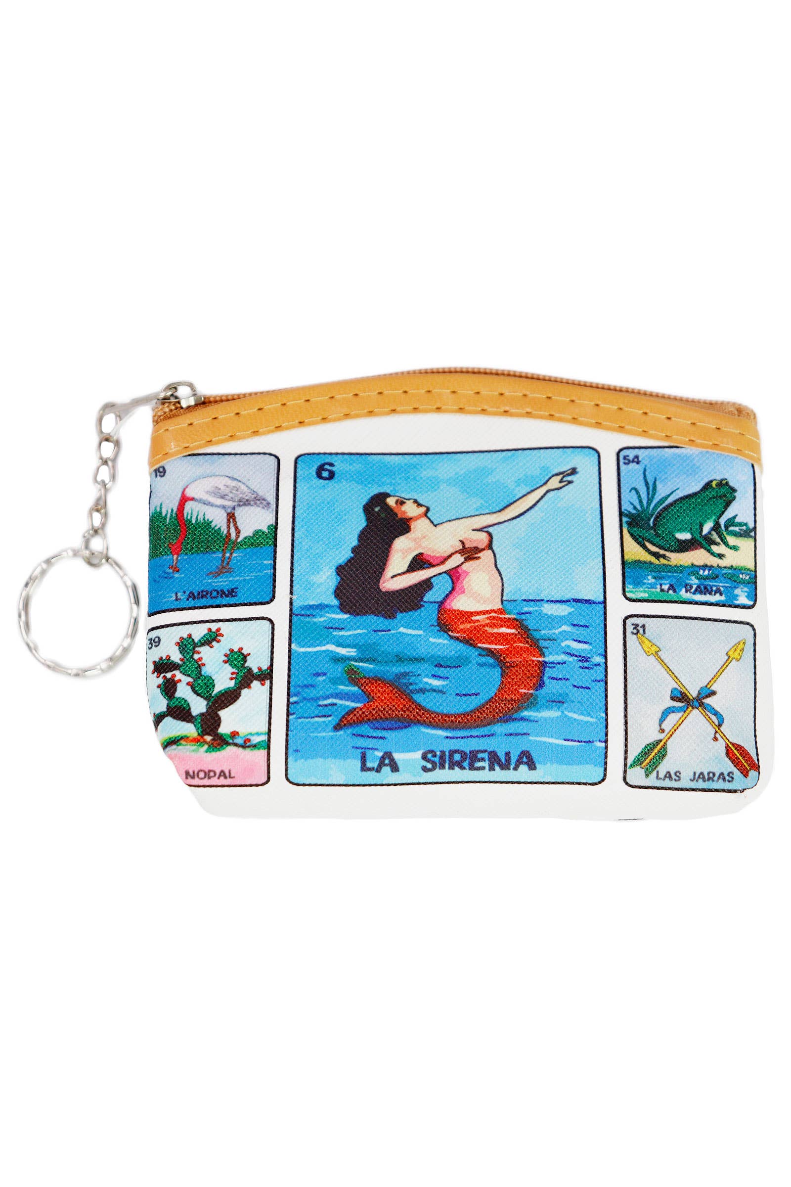 DIVERSE La Loteria dragkedja plånbok i veganskt läder för wholesale på Faire5