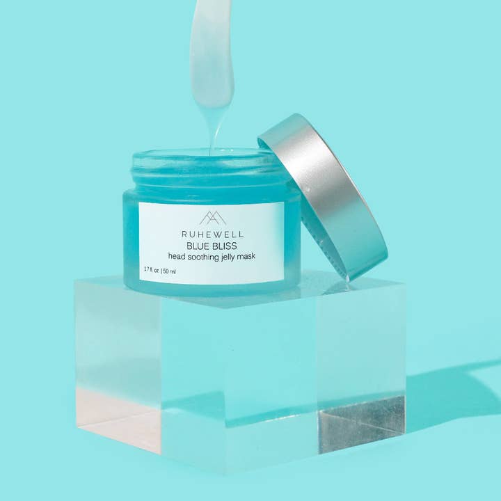 Blue Bliss Head Soothing Jelly Mask for wholesale by Ruhewell
