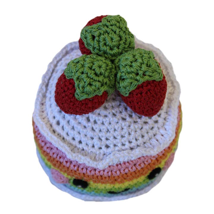 Mirage Pet Products - Wholesale Pet Toy - Dog - Knit Knack Sweet Tooth Toy Collection Organic Cotton Small D2