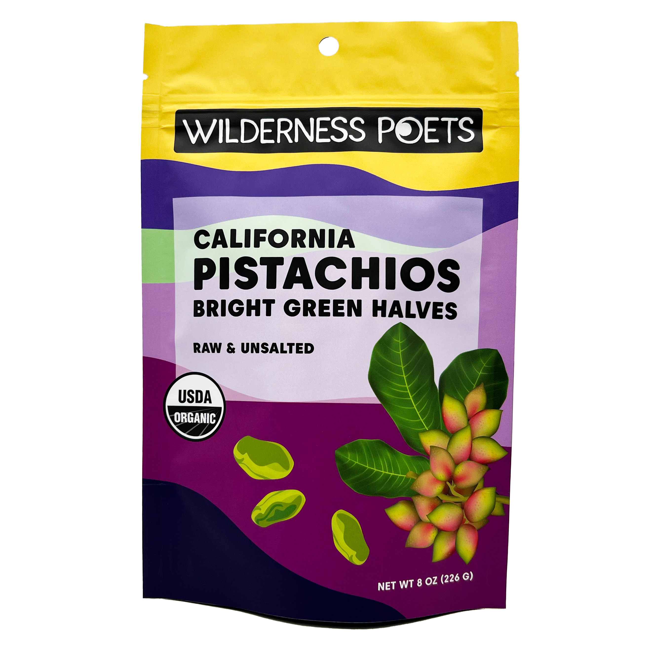 Wilderness Poets - Wholesale Nuts - Organic Pistachio Halves - Raw0