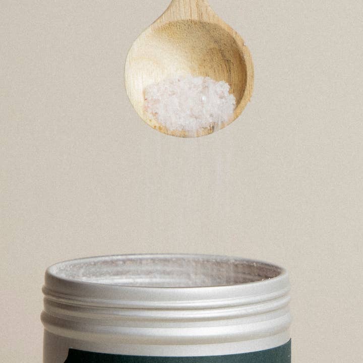 Dook - Scottish Salt Soap - Venta al por mayor Sales de baño - Bath Soak - Sales de baño de bergamota, enebro y geranio rosa5