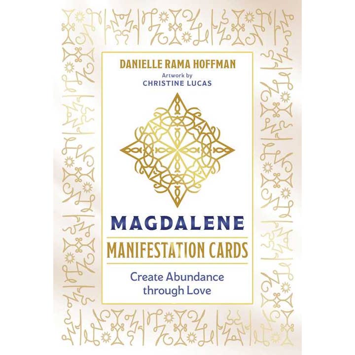 Magdalene Manifestation Cards by Danielle Rama Hoffman for wholesale by Simon & Schuster
