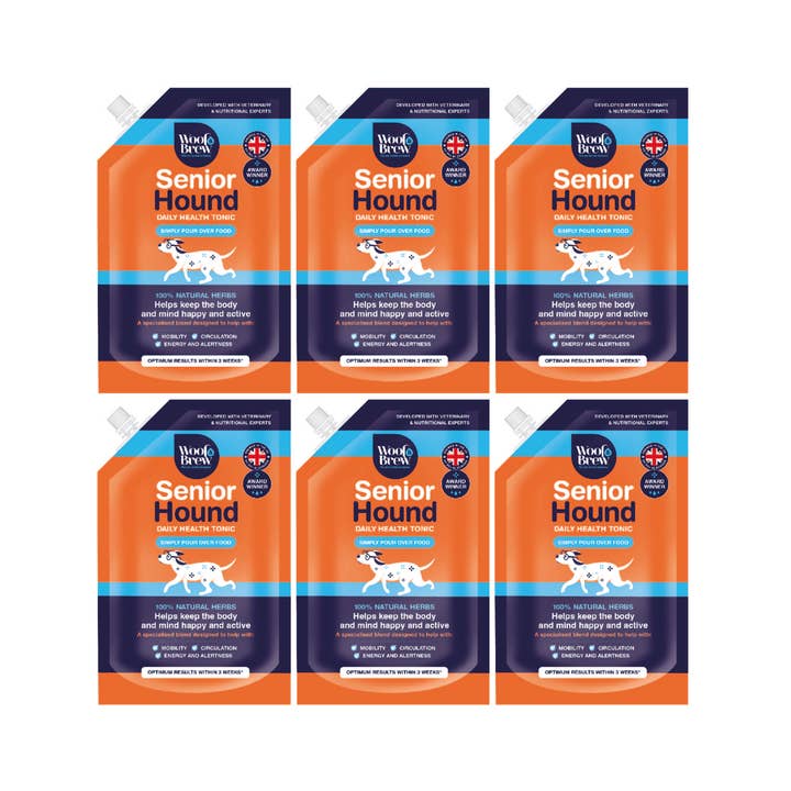 WOOF&BREW LTD – wholesale Pet supplement – Dog – Senior Hound Joint Care Helps Keep Older Dogs Active 2