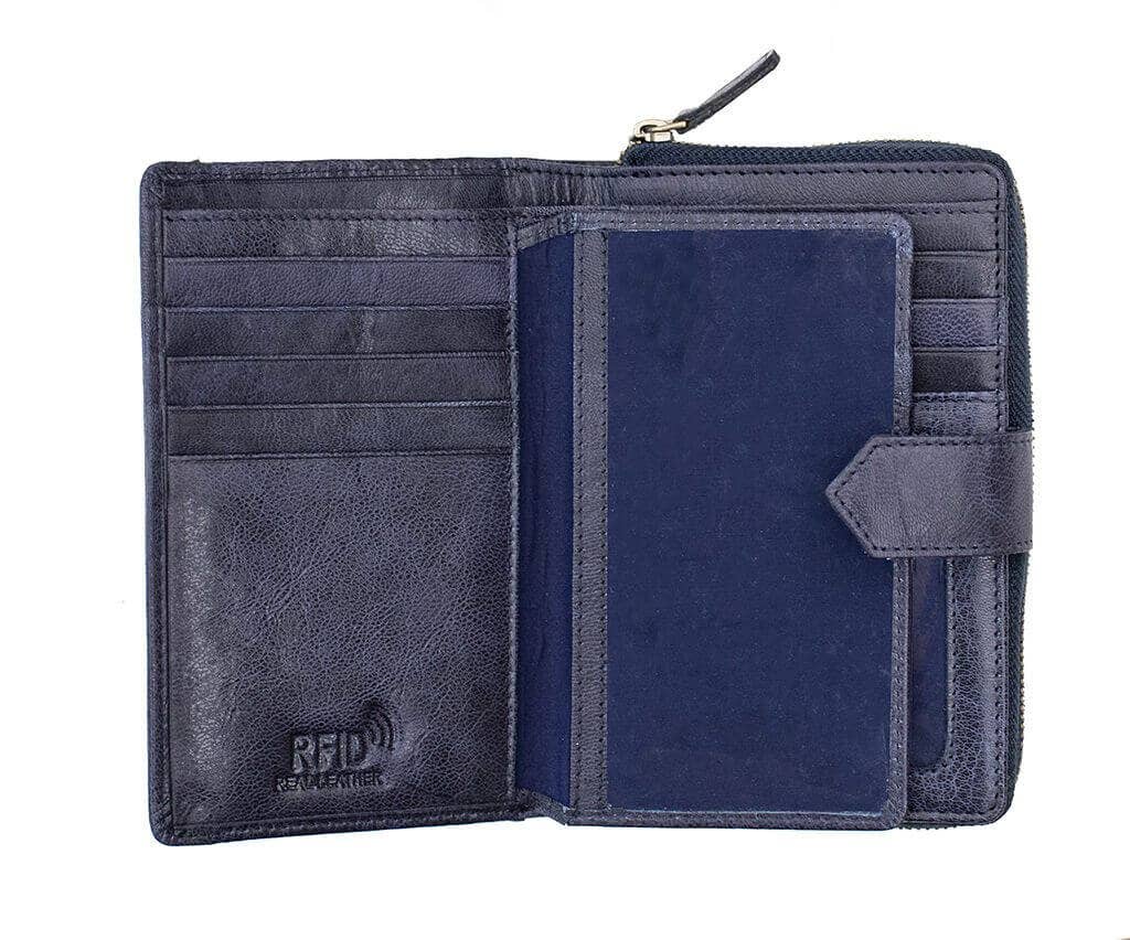 PRIMEHIDE - Wholesale Wallet - Women's - Arizona Leather Bifold Purse - 360211