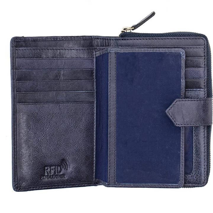 PRIMEHIDE - Wholesale Wallet - Women's - Arizona Leather Bifold Purse - 360211