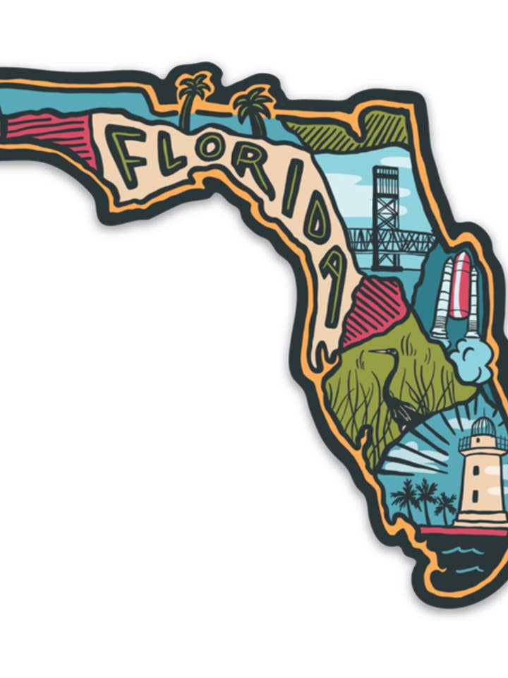 Florida Love Sticker for wholesale by Keep Nature Wild