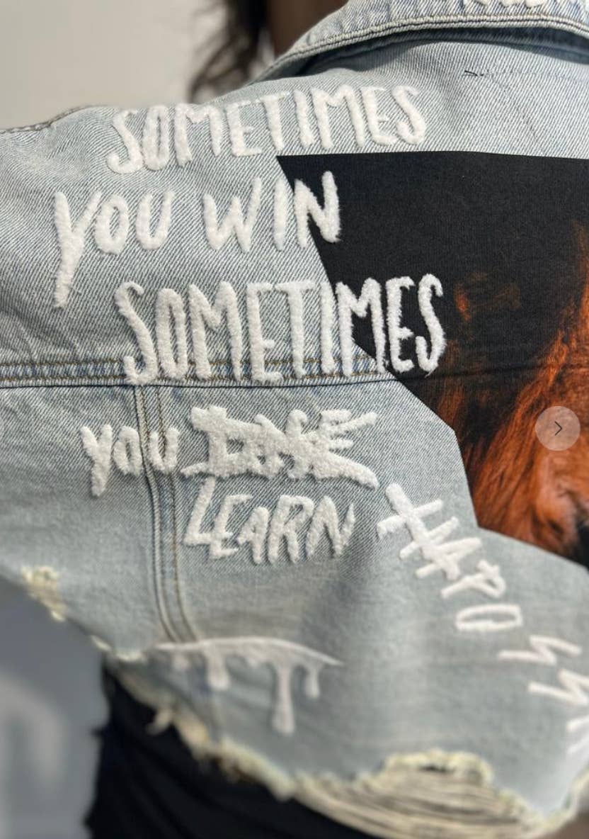 Denim Veste courte Impossible en vente sur Faire3