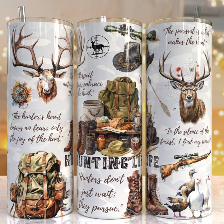 Hunting Life Becher, 20 Unzen für den Großhandel von Knotted Gypsy Designs
