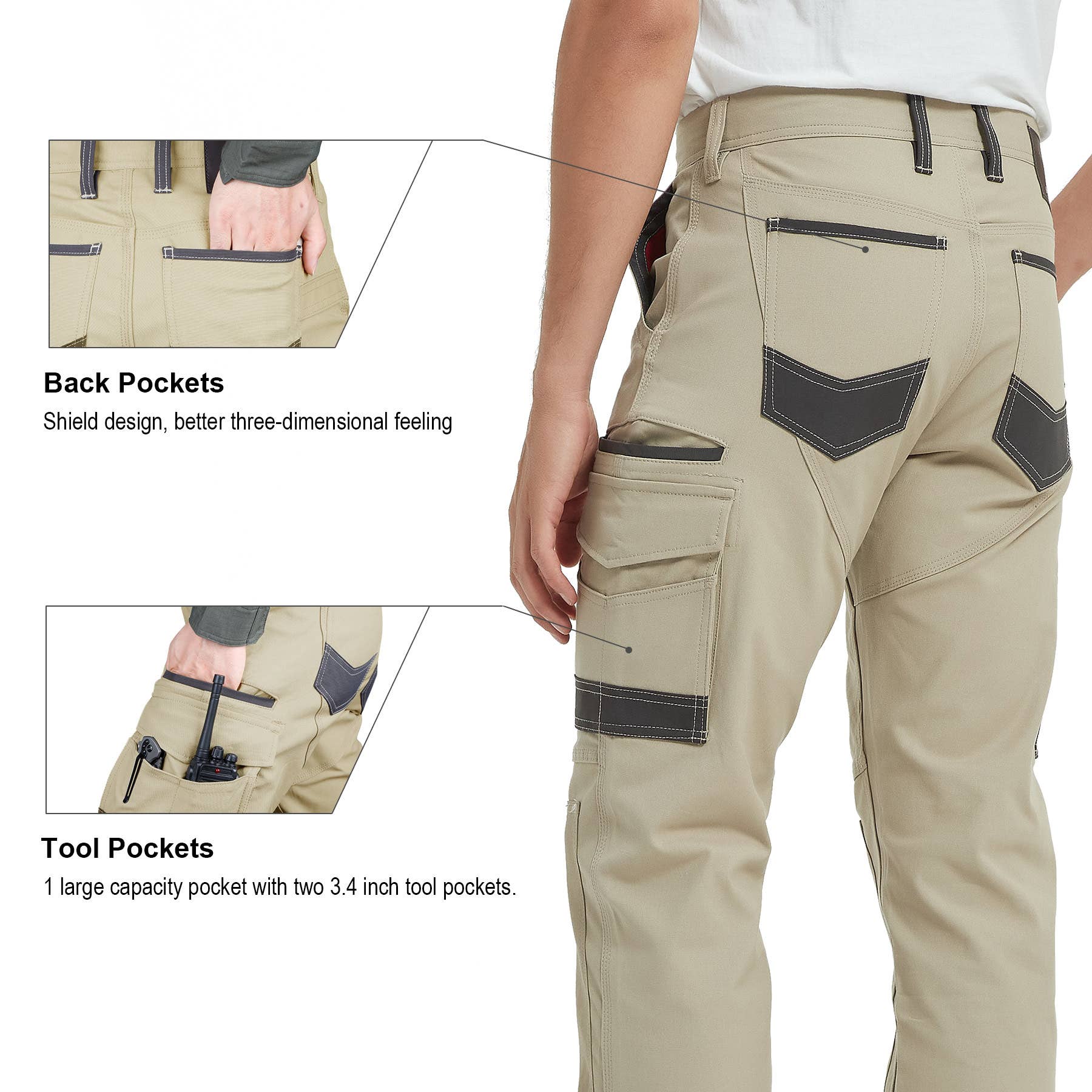 Qing Dao Lai Si Ma Te Fang Zhi You Xian Gong Si - Wholesale Pants - Men's - Men's Cargo Pants Multi-pocket Work Trouser3