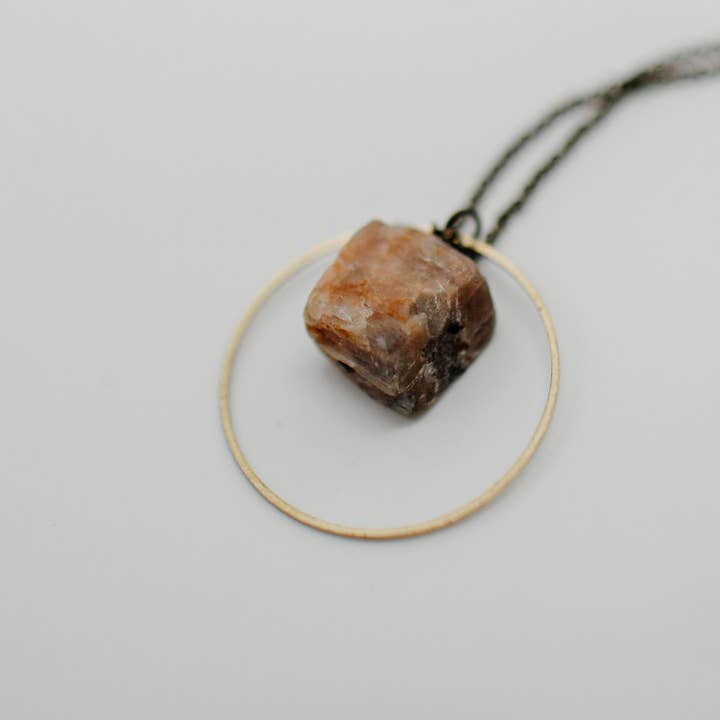 Seeds - Wholesale Pendant/Charm Necklace - Medina Seeds Pack | Rough Cut Semi-Precious Stones Brass8