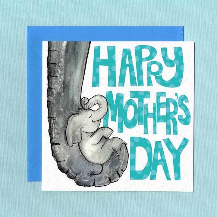 Elephant Mother for wholesale by Half Pint Print