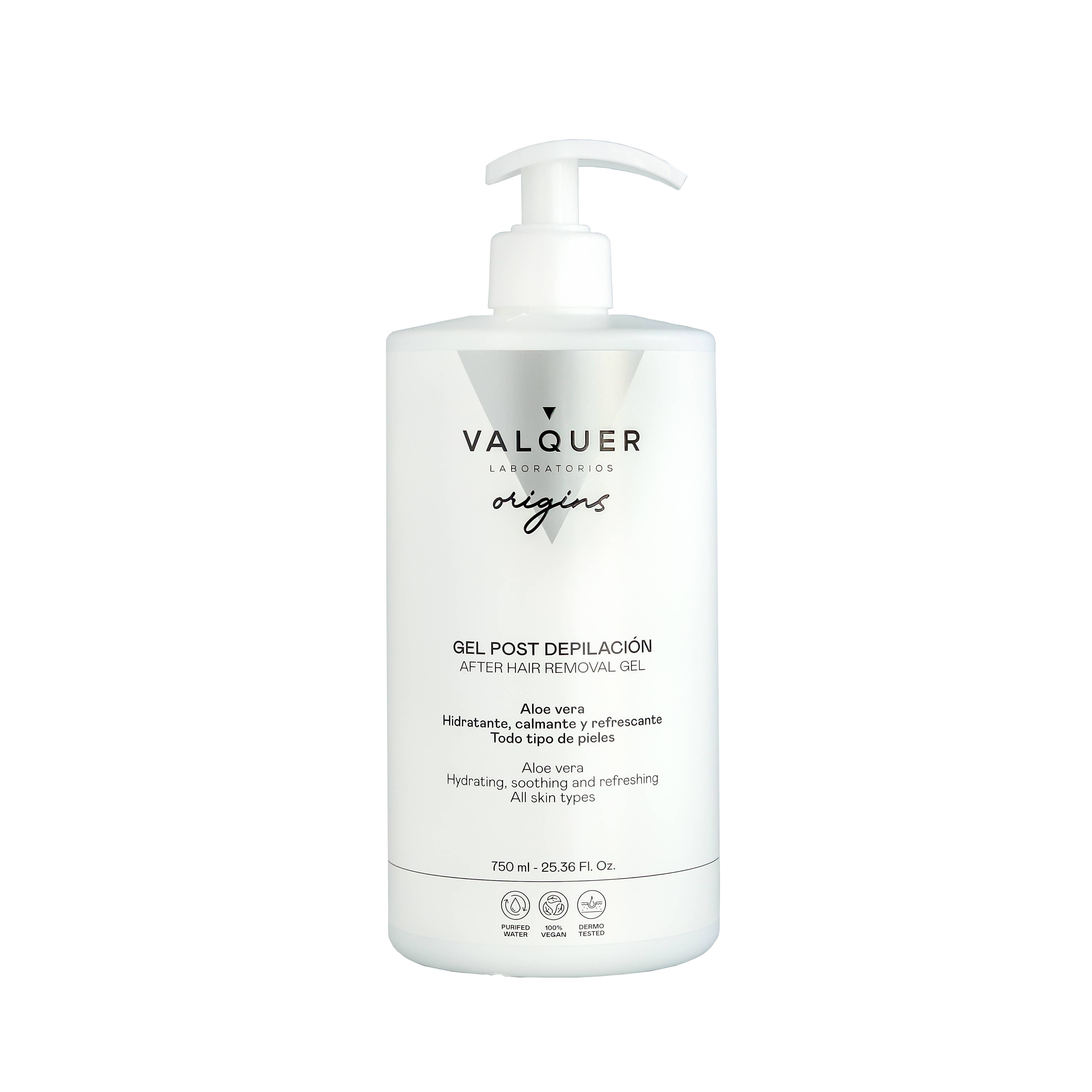 Valquer Laboratorios - Wholesale Aftersun/Sun Damage Repair Cream - Post-depilation gel with aloe vera - 1000 ml0