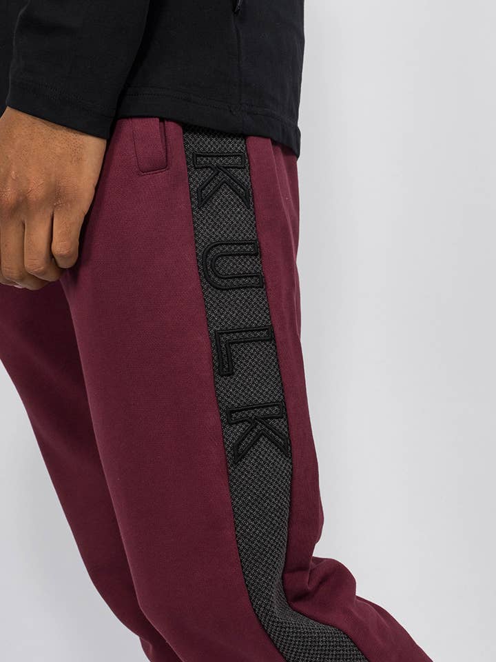 StockNow Unipessoal - Wholesale Athletic Sweatpants/Joggers - Men's - Joggers Canillo Burgundy1