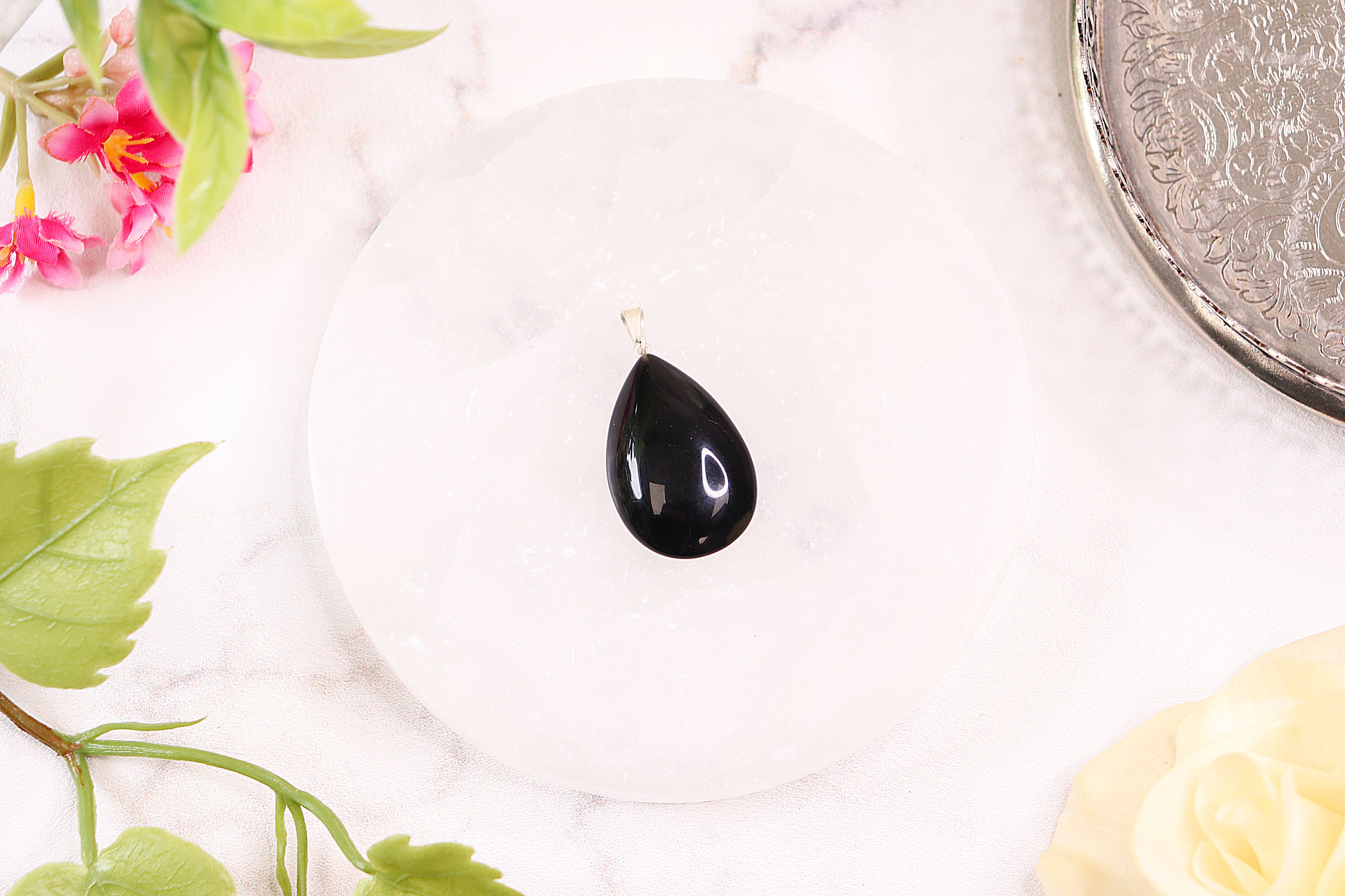 Natures Artifacts Inc - Vendita all'ingrosso Ciondolo/pendente - Ciondoli a goccia in ossidiana nera - Gioielli in ossidiana nera4