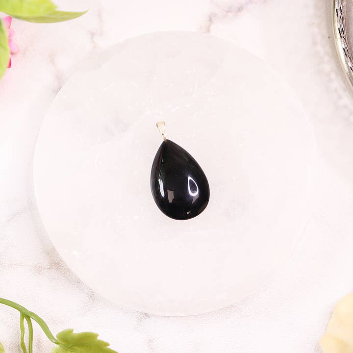 Natures Artifacts Inc - Vendita all'ingrosso Ciondolo/pendente - Ciondoli a goccia in ossidiana nera - Gioielli in ossidiana nera4