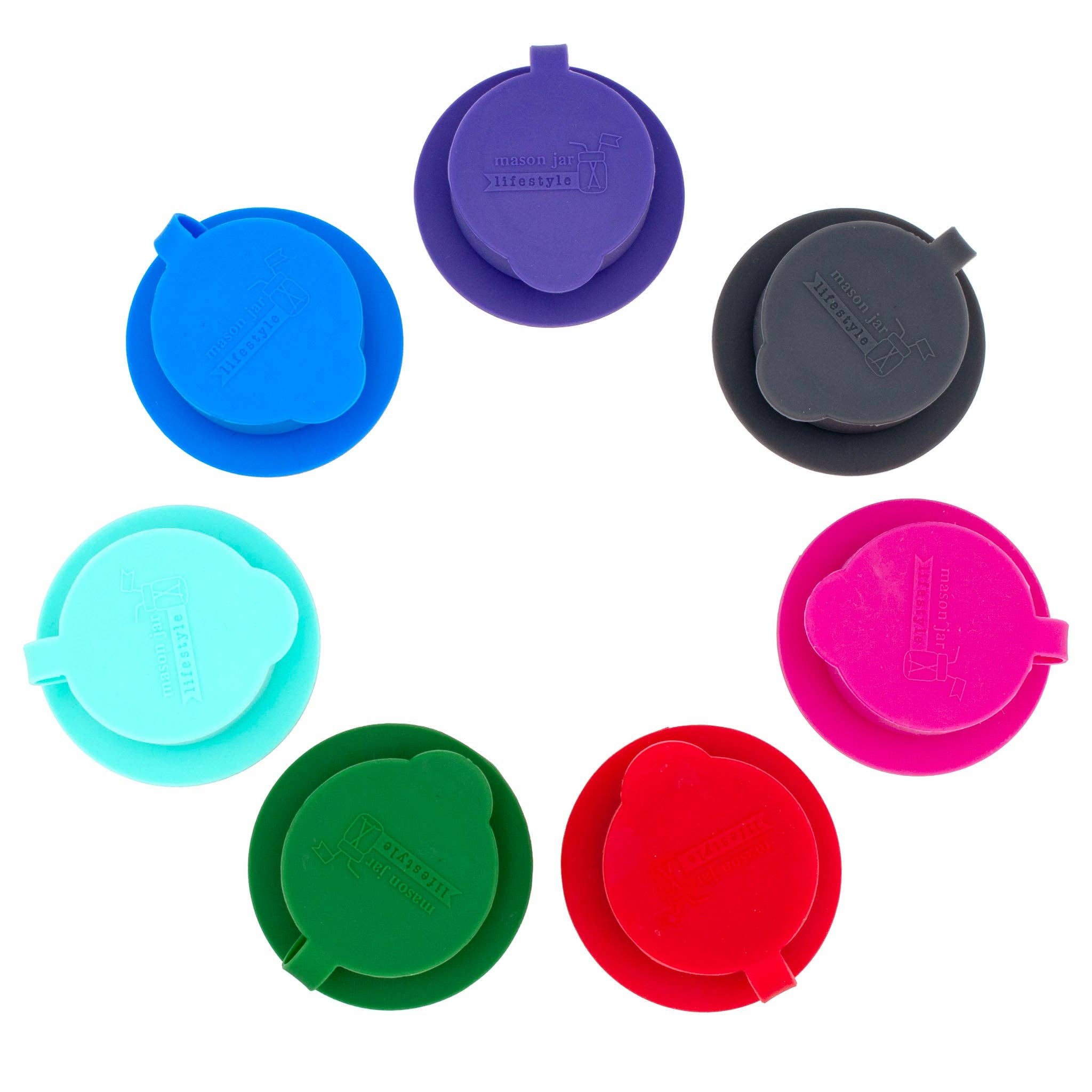 Mason Jar Lifestyle - Wholesale Drink Lids - Leak Proof Silicone Chug Lids for Regular Mouth Mason Jars6
