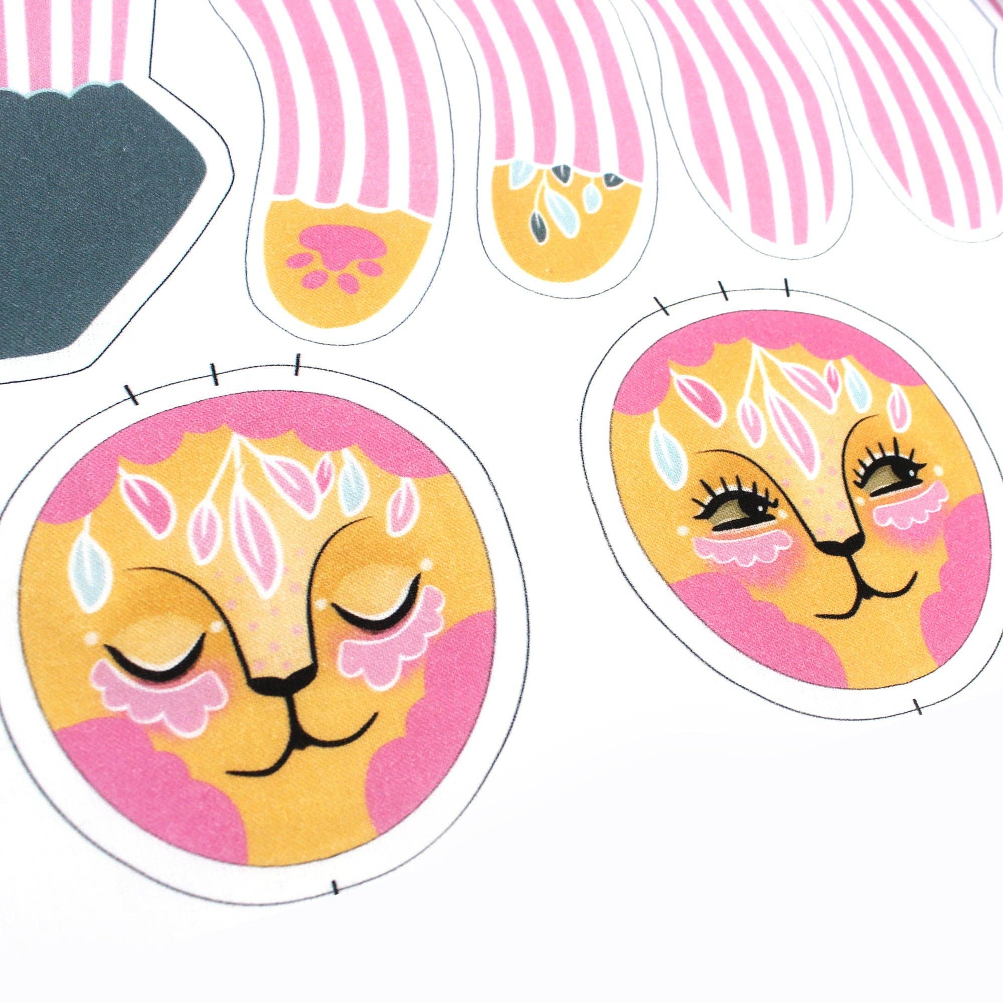 Miss Ella - Wholesale DIY Craft Kit - DIY Dolly Kit - Auroara the Circus Lion Doll6