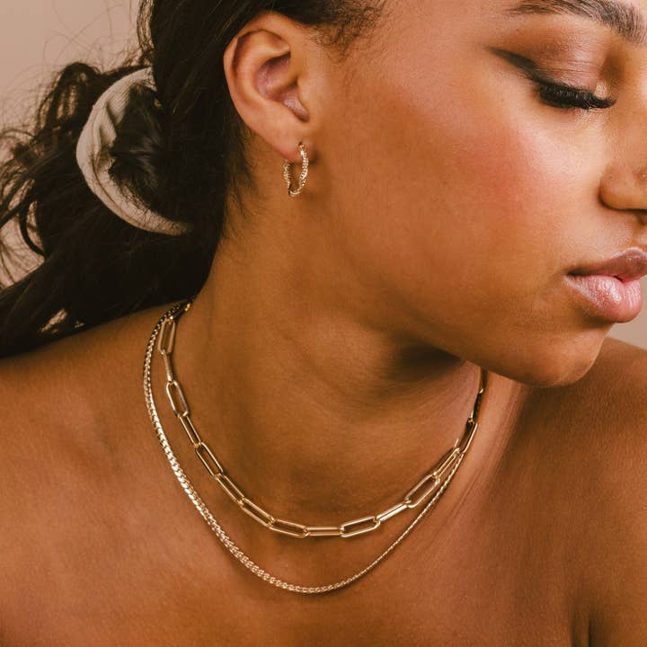 Huguette Paris - Wholesale Hoop Earrings - Earrings - VAVIN1