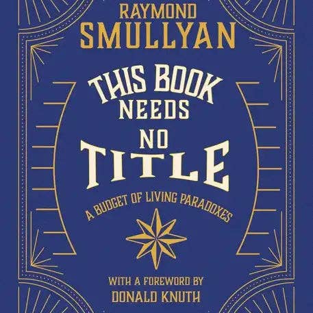 Books by splitShops - Wholesale Philosophy Book - This Book Needs No Title: A Budget of Living Paradoxes - Paperback