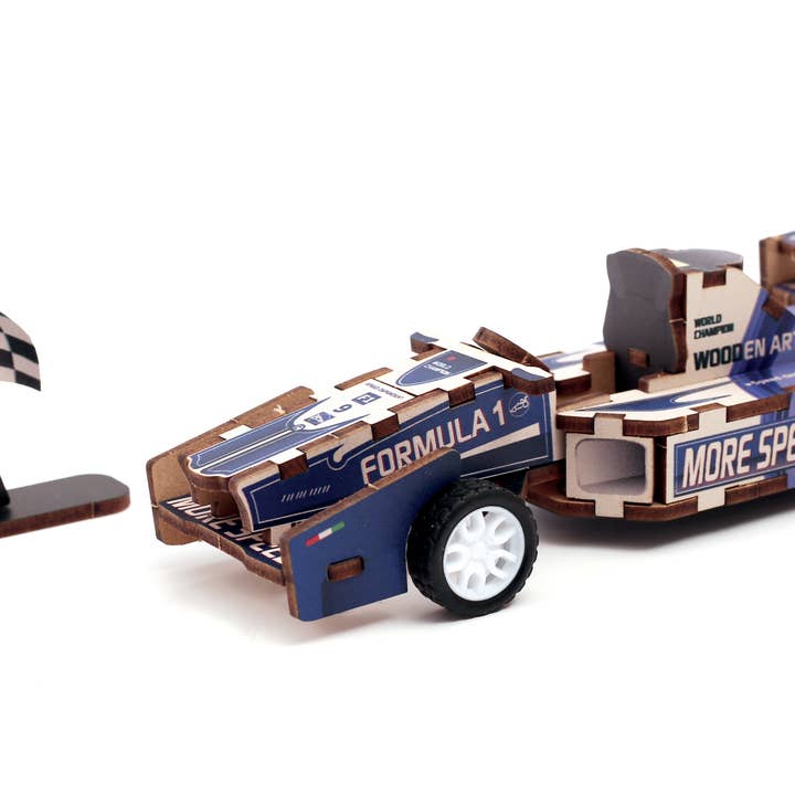 Graine Créative - Wholesale Toy Car/Truck - Kids - 3D WOOD MODEL FORMULA 1 VEHICLE4