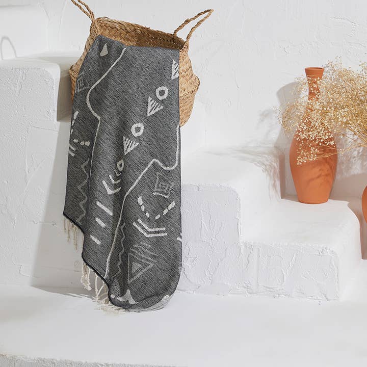 Kikoya - Wholesale Beach Towel - Shark Turkish Towels with Terry backing Full size Bath Beach